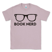 Lilac book nerd Classic Tee - artisFamous