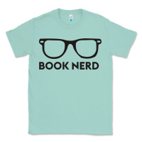 Seafoam book nerd Classic Tee - artisFamous