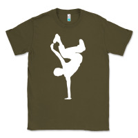 Army Green breakdancer Classic Tee - artisFamous