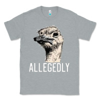 Heather Grey letterkenny allegedly ostrich funny Classic Tee - artisFamous
