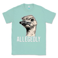 Seafoam letterkenny allegedly ostrich funny Classic Tee - artisFamous