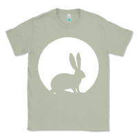 Matcha bunny and full moon funny Classic Tee - artisFamous