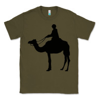 Army Green camel rider Classic Tee - artisFamous