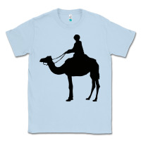 Dusty Blue camel rider Classic Tee - artisFamous