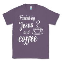 Lavender Fueled by jesus and coffee Classic Tee - artisFamous