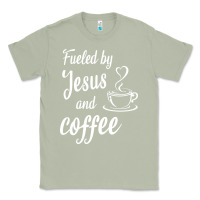 Matcha Fueled by jesus and coffee Classic Tee - artisFamous