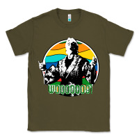 Army Green woooo ric flair Classic Tee - artisFamous