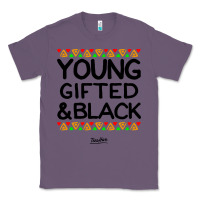 Lavender young gifted and black african american men Classic Tee - artisFamous