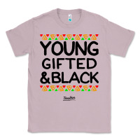 Lilac young gifted and black african american men Classic Tee - artisFamous