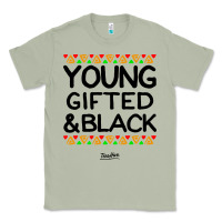 Matcha young gifted and black african american men Classic Tee - artisFamous
