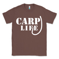 Chestnut carp life funny fish fishing Classic Tee - artisFamous