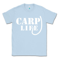 Dusty Blue carp life funny fish fishing Classic Tee - artisFamous
