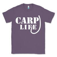 Lavender carp life funny fish fishing Classic Tee - artisFamous