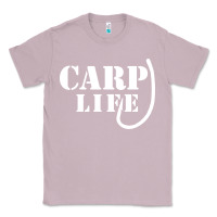 Lilac carp life funny fish fishing Classic Tee - artisFamous