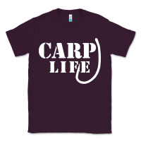 Plum carp life funny fish fishing Classic Tee - artisFamous