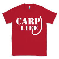 Red carp life funny fish fishing Classic Tee - artisFamous