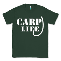 Sports Green carp life funny fish fishing Classic Tee - artisFamous