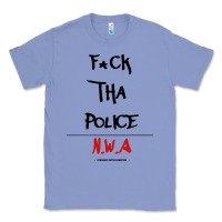 Colony Blue fck tha police Classic Tee - artisFamous