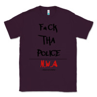 Plum fck tha police Classic Tee - artisFamous