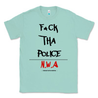 Seafoam fck tha police Classic Tee - artisFamous