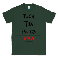 Sports Green fck tha police Classic Tee - artisFamous