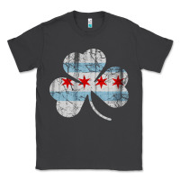 Smoke irish chicago flag shamrock Classic Tee - artisFamous