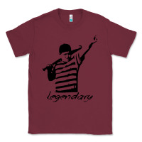 Burgundy legendary hambino Classic Tee - artisFamous