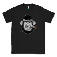 Black Monkey Smoking Classic Tee - artisFamous