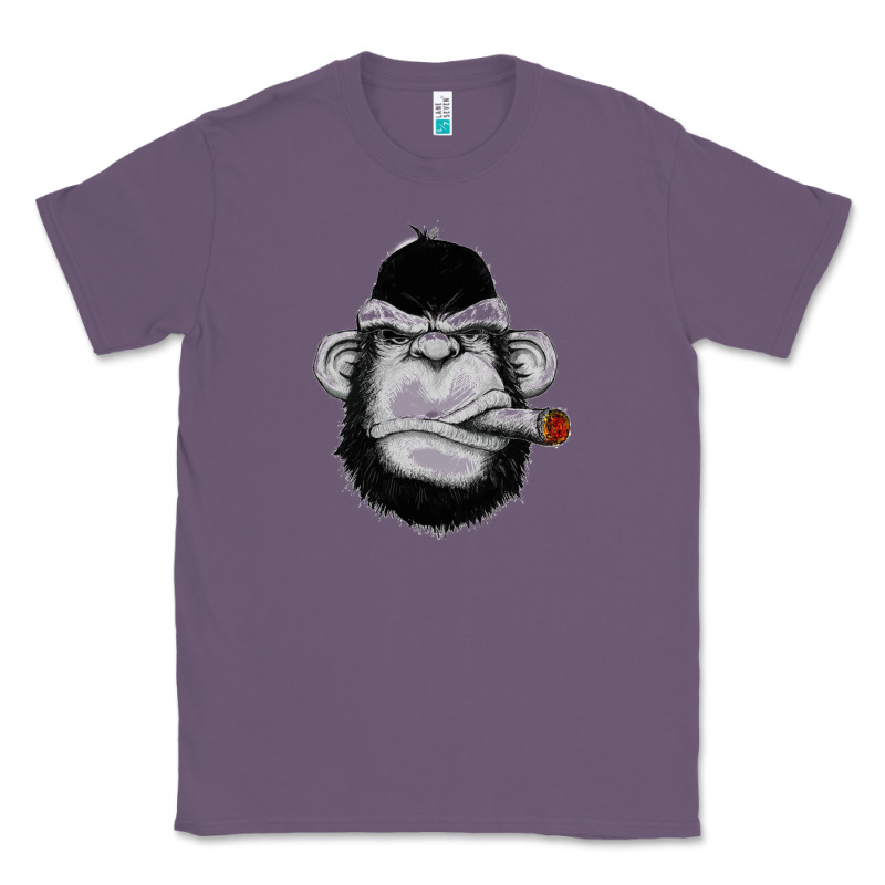 Monkey Smoking Classic Tee by artisFamous | Teevron