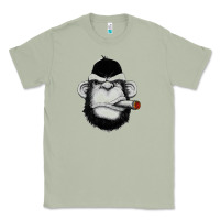Matcha Monkey Smoking Classic Tee - artisFamous
