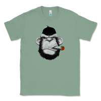 Sage Monkey Smoking Classic Tee - artisFamous