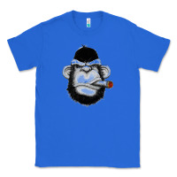 True Royal Monkey Smoking Classic Tee - artisFamous