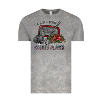 Cloud Rock i'm just a woman who loves her hockey player Vintage Tee - SublimationCraftShop