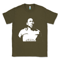 Army Green Pele Sillhouette Classic Tee - artisFamous