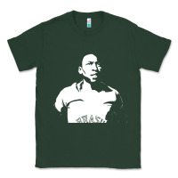 Sports Green Pele Sillhouette Classic Tee - artisFamous