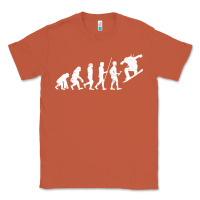 Copper Snowboarding Evolution | Snowboard Mountain Winter Classic Tee - artisFamous