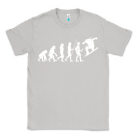 Moon Dust Snowboarding Evolution | Snowboard Mountain Winter Classic Tee - artisFamous