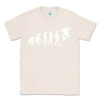 Natural Snowboarding Evolution | Snowboard Mountain Winter Classic Tee - artisFamous
