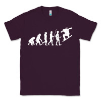 Plum Snowboarding Evolution | Snowboard Mountain Winter Classic Tee - artisFamous