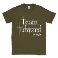 Army Green Team Edward Twilight Shirt, Twilight Saga Classic Tee - artisFamous