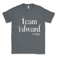 Charcoal Heather Team Edward Twilight Shirt, Twilight Saga Classic Tee - artisFamous