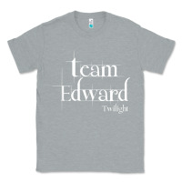 Heather Grey Team Edward Twilight Shirt, Twilight Saga Classic Tee - artisFamous