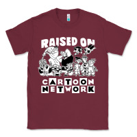 Burgundy raised on cartoon network Classic Tee - artisFamous