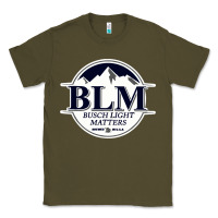 Army Green buschs light matters Classic Tee - artisFamous