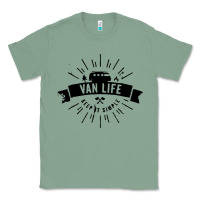 Sage camper vintage retro Classic Tee - artisFamous