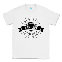 White camper vintage retro Classic Tee - artisFamous