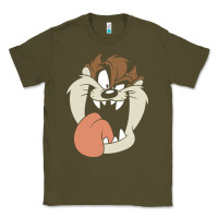 Army Green manic taz Classic Tee - artisFamous