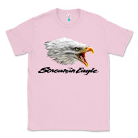 Bubblegum Pink the screaming eagle Classic Tee - artisFamous