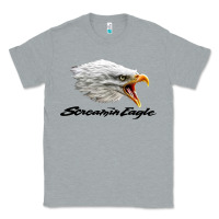 Heather Grey the screaming eagle Classic Tee - artisFamous