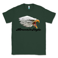 Sports Green the screaming eagle Classic Tee - artisFamous